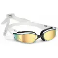 Очки для плавания MP Michael Phelps XCEED Titanium Mirror, white/gold