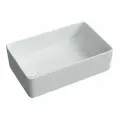Раковина накладная Ceramicanova Element со смещенным сливом, 485x305x135, белый, CN5050