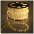 LED шнур 13 мм, круг, 100 м, кажд.6 мерц, 2W-LED/м-36-220V. н-р д/подкл, Т/белый