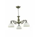Люстра подвесная A096/3AB, цвет бронза, 3хЕ27х60 Вт, до 12м2