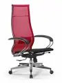 Кресло компьютерное МЕТТА-7/подл.131/осн. Synchro 004 Красный/Черный