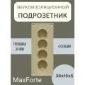 Звукоизоляционный подрозетник МаксФорте SoundBOX 4S