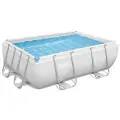 Каркасный бассейн Bestway 366х100 см + фильтр-насос 2006 л/ч, лестница (56418 BW)