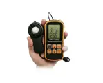 Люксметр-яркомер миниатюрный измеритель освещенности HT Model: GM(1030C) (Z64376IC) для контроля интенсивности света в домах, офисах, школах, лаборат