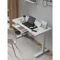 Стол компьютерный с подъемным механизмом регулируемый по высоте LEVELDESK WW1, зарядка QI, USB, TYPE-C, ящик, 100х60 см