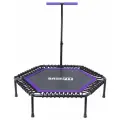 Каркасный батут BaseFit TR-401 101 см 101х101х101.5 см , фиолетовый