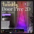 Гирлянда LED, настенная гирлянда елка Twinkly Door tree 2D на стену ( TWWT050SPP-BEU )