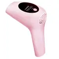 Лазерный оператор IPL, для женщин, с очками и бритвой, розовый