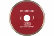 Hardcore Диск отрезной алмазный мокрый рез 125х22,23мм Керамика 183125