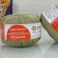 Пряжа Пехорка ажурная 478 защитный (10 мотков)