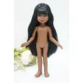 Шарнирное тело F-24 для кукол Paola Reina 32-34 см, Berjuan 35 см, бренд Favoridolls, тёмный скинтон, негритянка