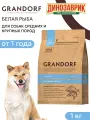 Сухой корм Grandorf Holistic Adult Medium & Maxi для взрослых собак средних и крупных пород, белая рыба 1 кг
