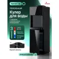 Кулер для воды напольный APEXCOOL 05LD Черный нагрев и охлаждение со шкафчиком