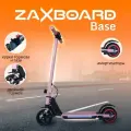Детский электросамокат для школы, садика ZAXBOARD Kids V5 BASE (розовый), до 15км/ч, Led-подсветка, амортизаторы.