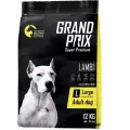 Корм для собак сухой для крупных пород GRAND PRIX Large Adult dog с ягненком, 12 кг