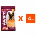 AWARD ADULT LARGE для взрослых собак крупных пород с курицей и индейкой 2 кг х 4 шт