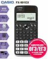 Инженерный калькулятор CASIO FX-991EX для ЕГЭ и ОГЭ с 552 функциями, высоким разрешением экрана и быстрым процессором