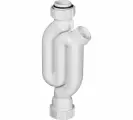 Сифон без выпуска McAlpine ф32-40, трубный, S-образный 5342