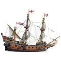 Сборная модель Умная Бумага Корабль Галеон УмБум415