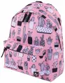 Рюкзак BRAUBERG сити-формат универсальный, Kaktusy, розовый, 41х32х14 см, 228859