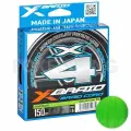 Плетёный шнур Ygk X-braid Cord X4 150м. 0.285мм. 3PE CHARTREUSE