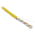 Кабель Hyperline UUTP4-C5E-S24-IN-LSZH, 100 м, 1 шт., Желтый