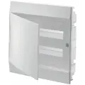 Шкаф в нишу ABB Mistral 41, 24 модуля, непрозрачная дверь c клеммами, IP41, белый