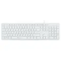 Клавиатура OKLICK 500M White USB белый, русская, 1 шт.