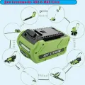 Подходит для литиевой батареи G-MAX 40 В GreenWork 40 В.