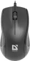Мышь проводная Defender Optimum MB-160, USB, 2 кнопки, 1 колесо-кнопка, оптическая, черная (52160)