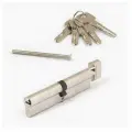 Цилиндровый механизм Apecs SM-105(50C/55)-C-NI, вертушка/ключ, никель