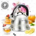 Чайник со свистком Zeidan 3 л из нержавеющей стали для газовой электрической и индукционной плиты