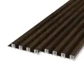 Реечная стеновая панель WPC 168х24х2900мм Орех тёмный. Набор 5 шт.
