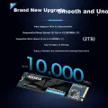 Kioxia 1TB SSD Solid State Drive NVMe M.2 Interface EXCERIA PLUS G4 VD10 Series (PCIE 5.0*4 Read Speed 10000MB/s)