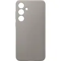 Чехол-накладка Samsung Vegan Leather Case S24+ серо-коричневый