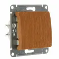 Переключатель 1-клавишный GLOSSA, скрытый монтаж, дуб. GSL000561 Schneider Electric