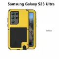 Противоударный чехол Полная оболочка для Samsung Galaxy S23 Ultra, LOVE MEI Powerful Metal Shockproof Case Shell