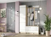 Прихожая Сакура (дуб сонома/белый)