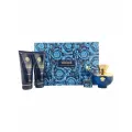 Парфюмерный набор Женский Versace Dylan Blue Pour Femme: п/вода 100мл, п/вода 5мл, лосьон д/т 100мл, гель д/д 100мл