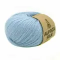 Пряжа Kutnor Alpaca Silk 4995 голубой (50г/150м, упаковка 10 мотков)