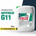 Антифриз Felix PROLONGER G11 готовый -40C зеленый 20 кг 430206158 Felix арт. 430206158