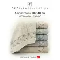 Набор полотенец для ванной 6 шт. Pupilla MILENA, махра, 100% бамбук, 70х140 см