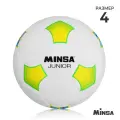Футбольный мяч MINSA Junior, ручная сшивка, 32 панели, р. 4, PU