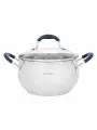 Кастрюля со стеклянной крышкой SATOSHI Альба, 3,9 л, нержавеющая сталь, для индукционной плиты