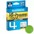 Плетёный шнур Shimano Kairiki X4 150м. 0.13мм. GREEN