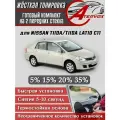 ATERVOX / Жёсткая тонировка для Nissan Tiida/Tiida Latio C11 (2004-2014) 20% - Съёмная тонировка Ниссан Тиида/Тиида Латио C11 20%