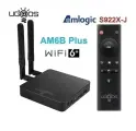 Телеприставка UGOOS AM6B Plus, 4K, HD, 4/32 Гб, 1000M, LAN, Bluetooth, WiFi6, в ассортименте, AM6BPlus BT Voice