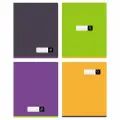 Набор 4 шт Тетрадь 80 листов А5, клетка BG Monocolor. Simple color