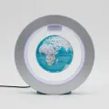 Глобус CXF-R4, магнитный, левитационный, встроенный свет, лазурный