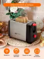 Тостер Home Element HE-TS500 Ночной коралл, 700 Вт, 2 тоста, 6 степеней обжаривания